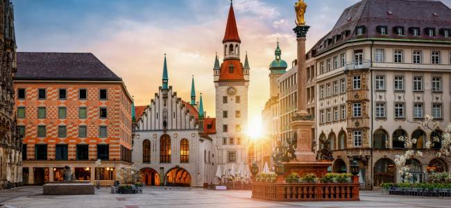 Minhen i dvorci Bavarske