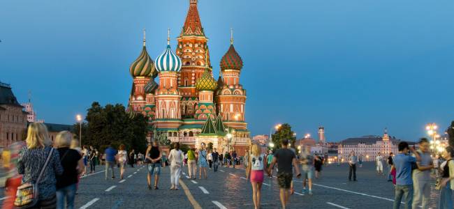 Sankt Peterburg i Moskva