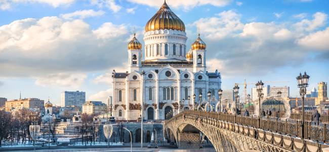 Sankt Peterburg i Moskva