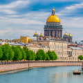 Sankt Peterburg i Moskva